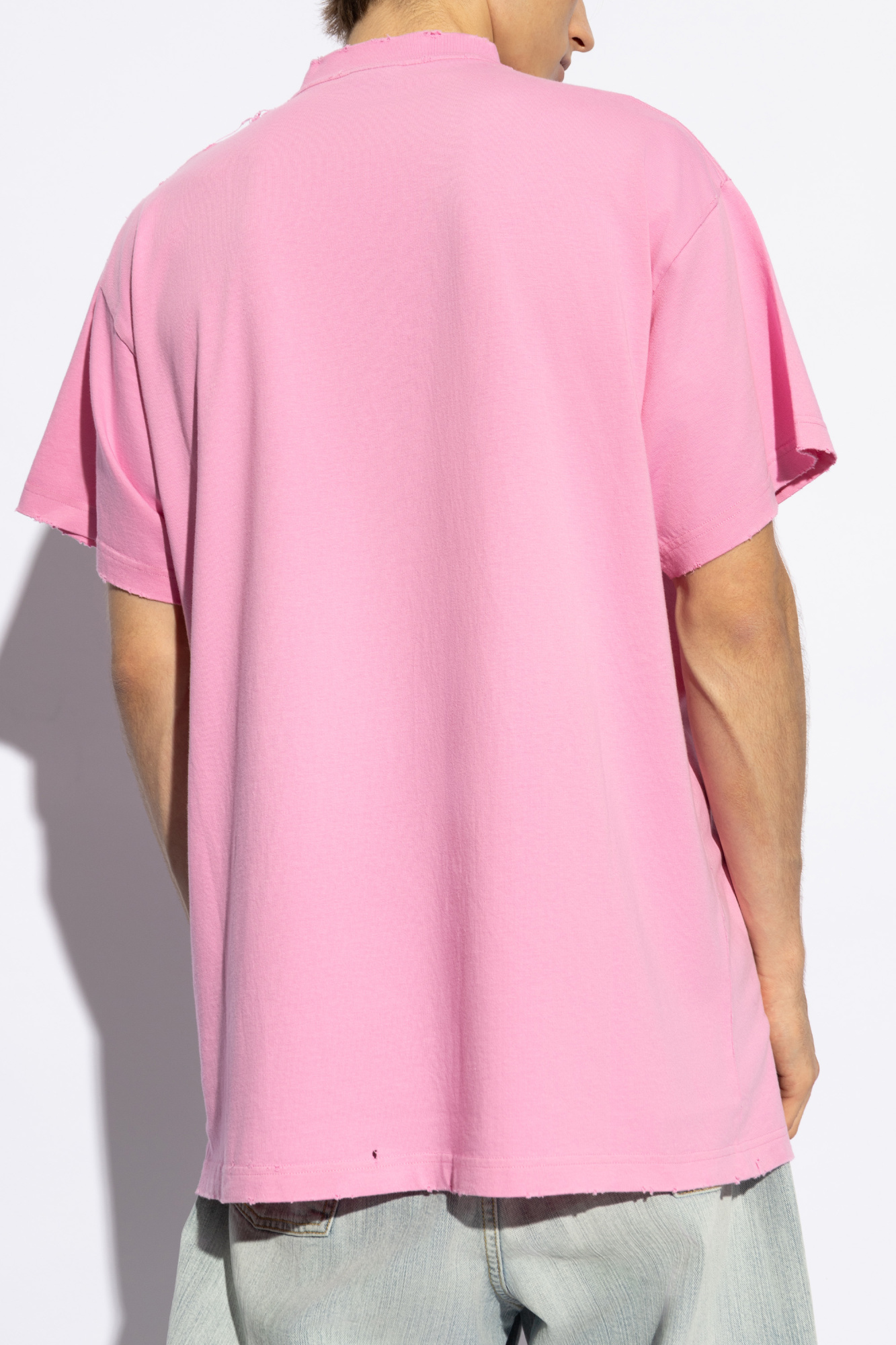 Pink Odlo Essentials Seamless Kurzärmeliges T - Zip shirt